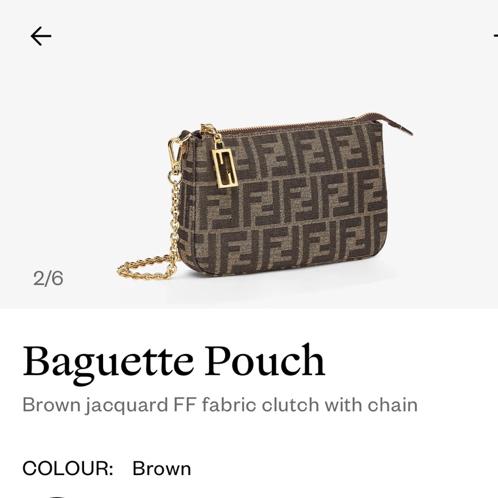 100% AUTHENTIC Fendi purse - Picture 6 of 17